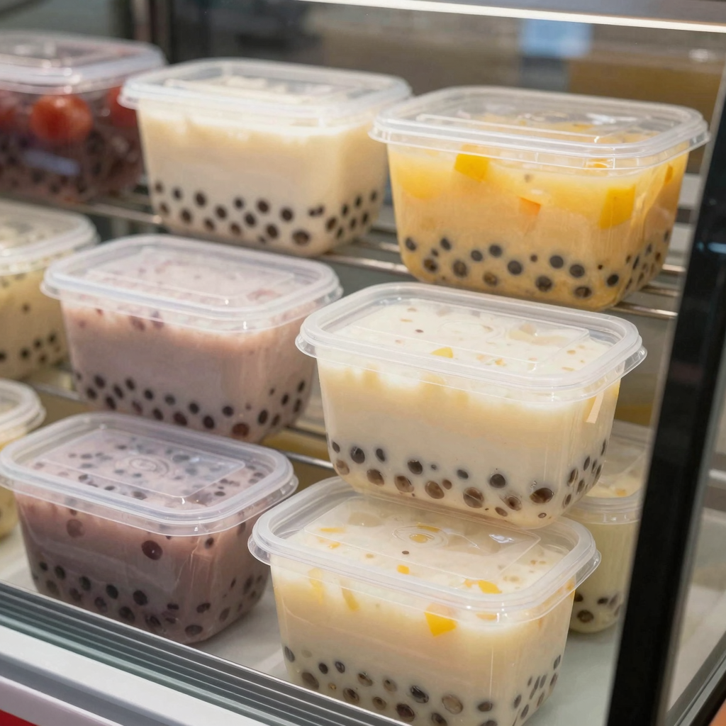 Plastic Containers for Food Displays