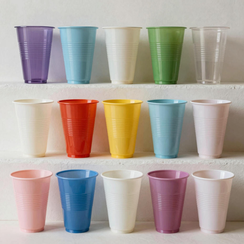 Vintage Plastic Cups