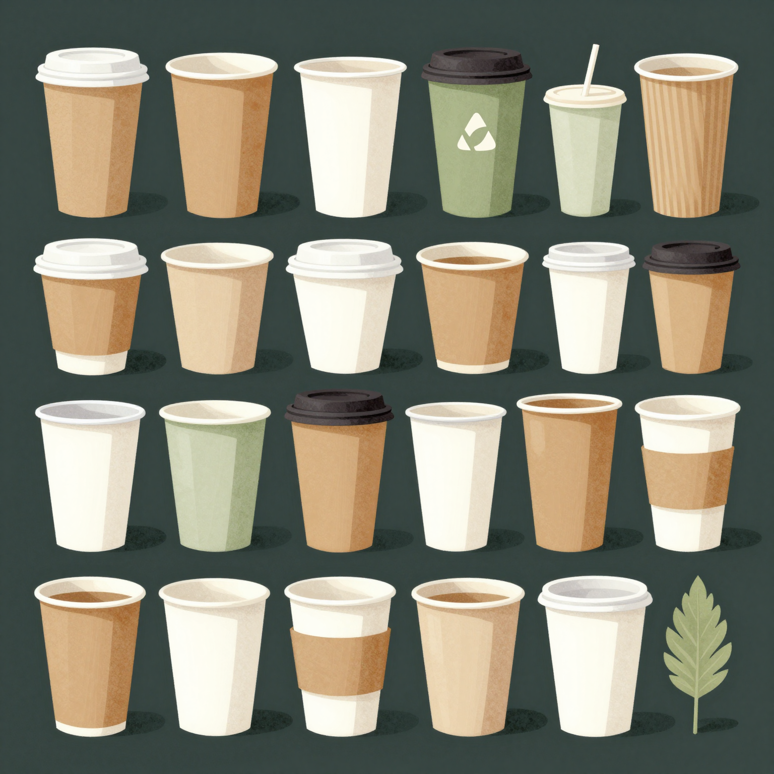 Range of Disposable Cups