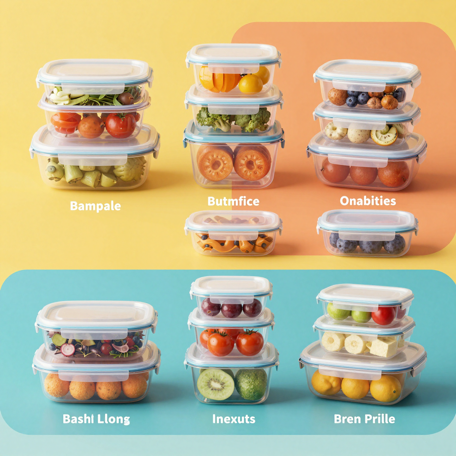 Benefits of Plastic Food Storage Containers for Meal Prep