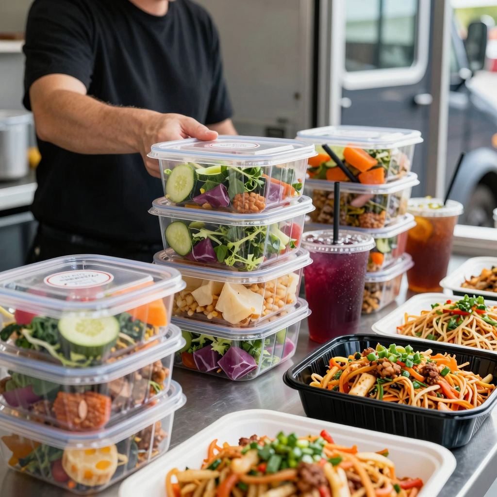 Food Served in BPA-Free Containers