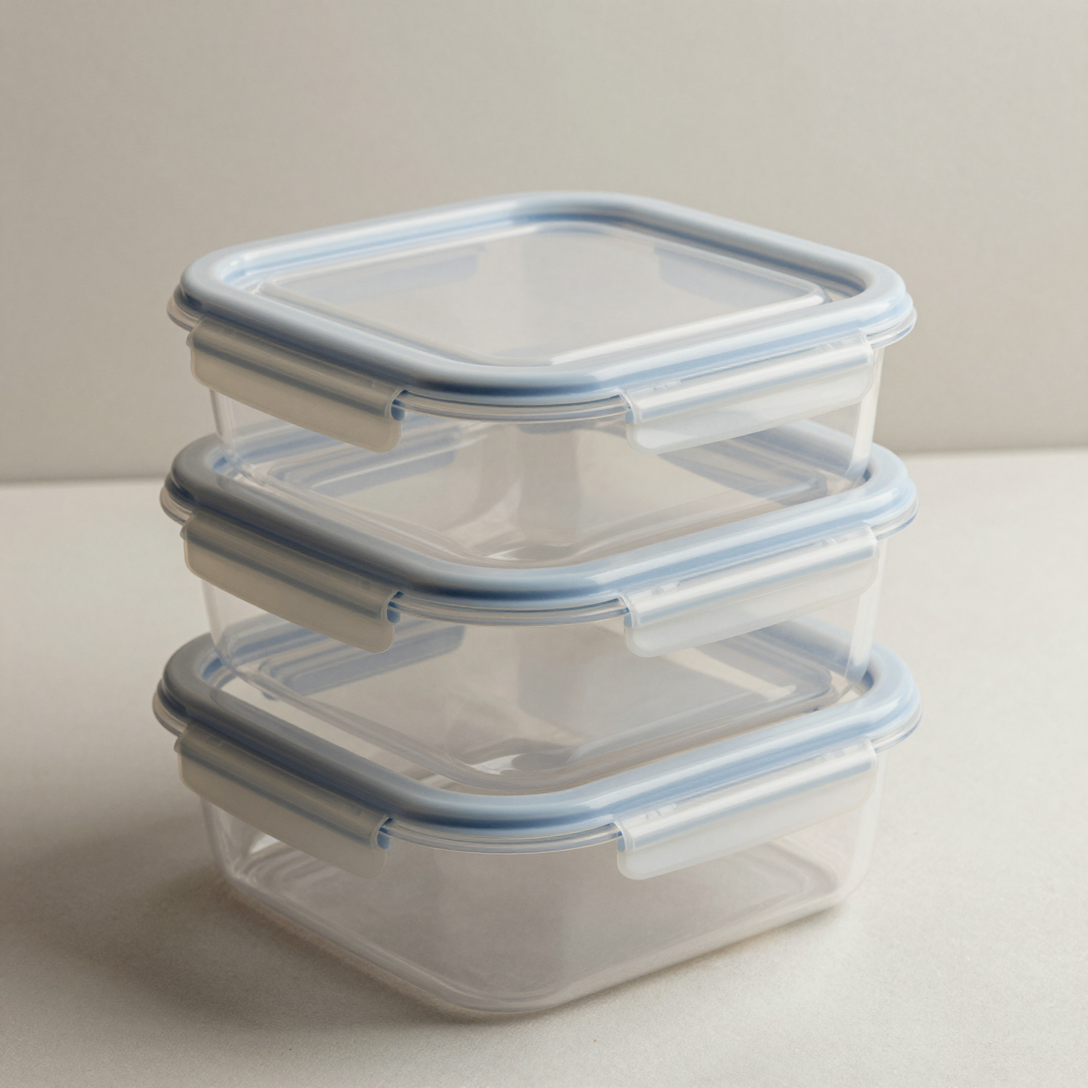 Plastic Rectangle Food Storage Containers