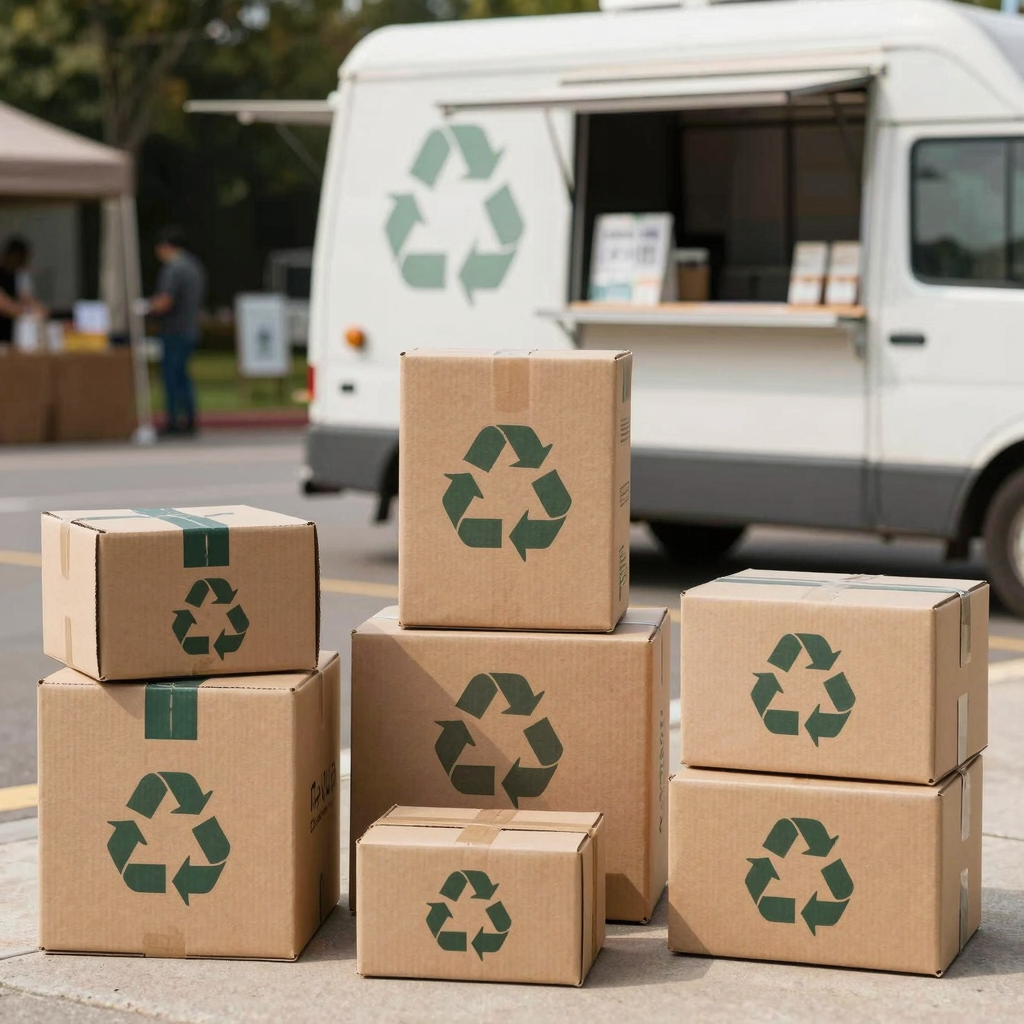 Recyclable Shipping Paper Boxes