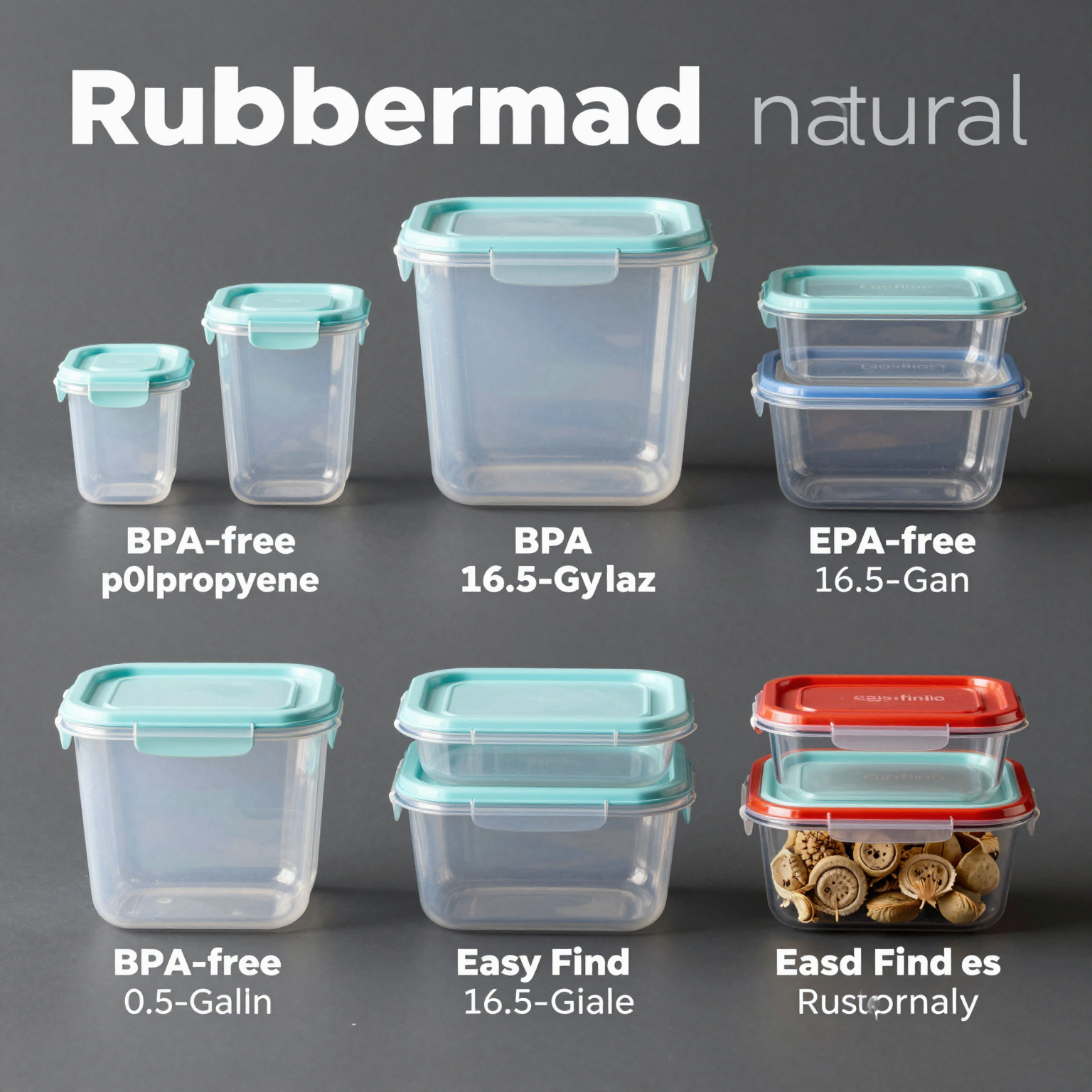 Rubbermaid Products Infographic