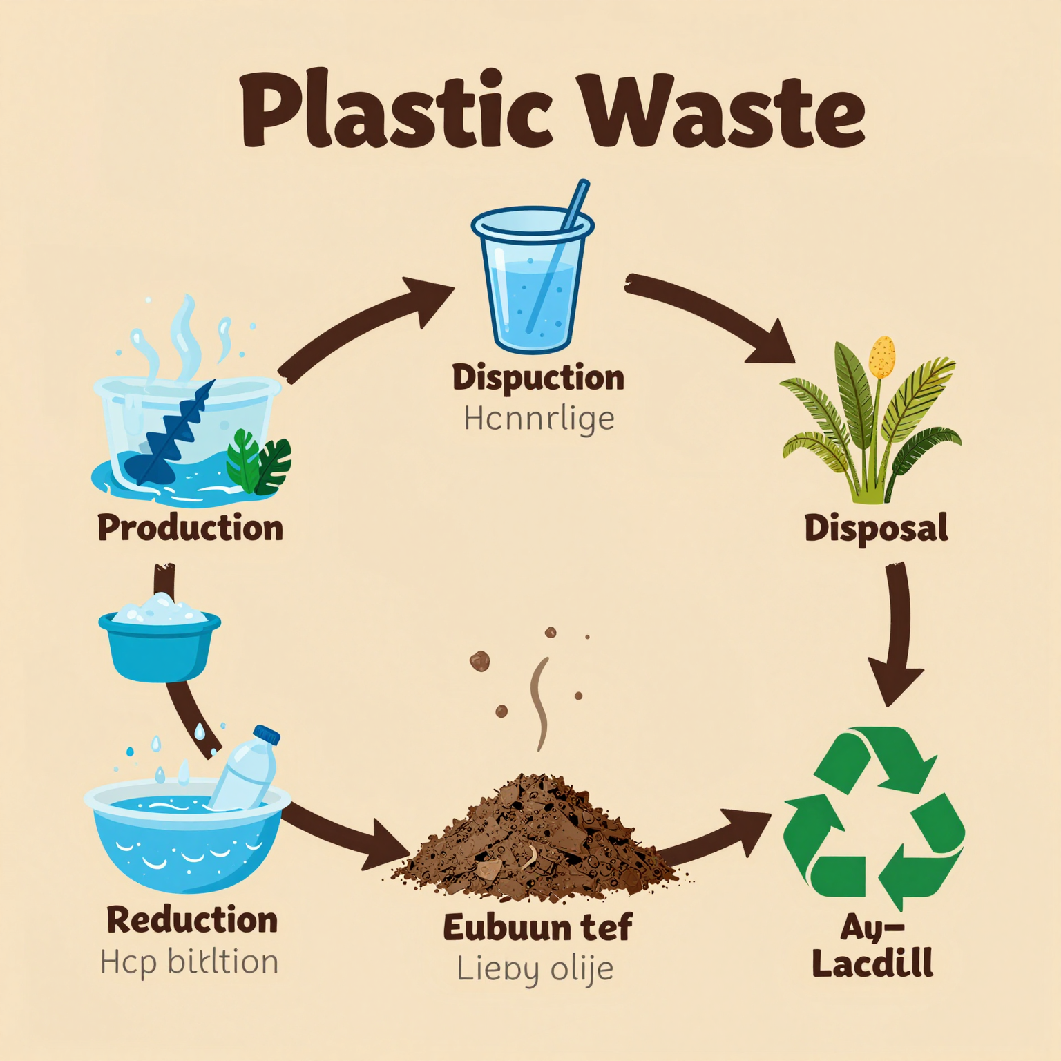 Lifecycle of Plastic Waste