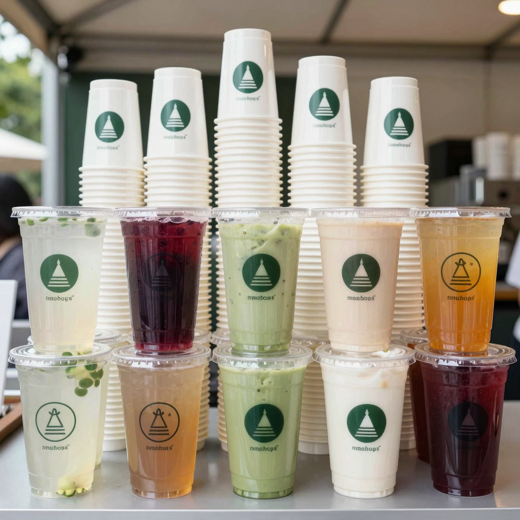 12oz Clear Plastic Cups