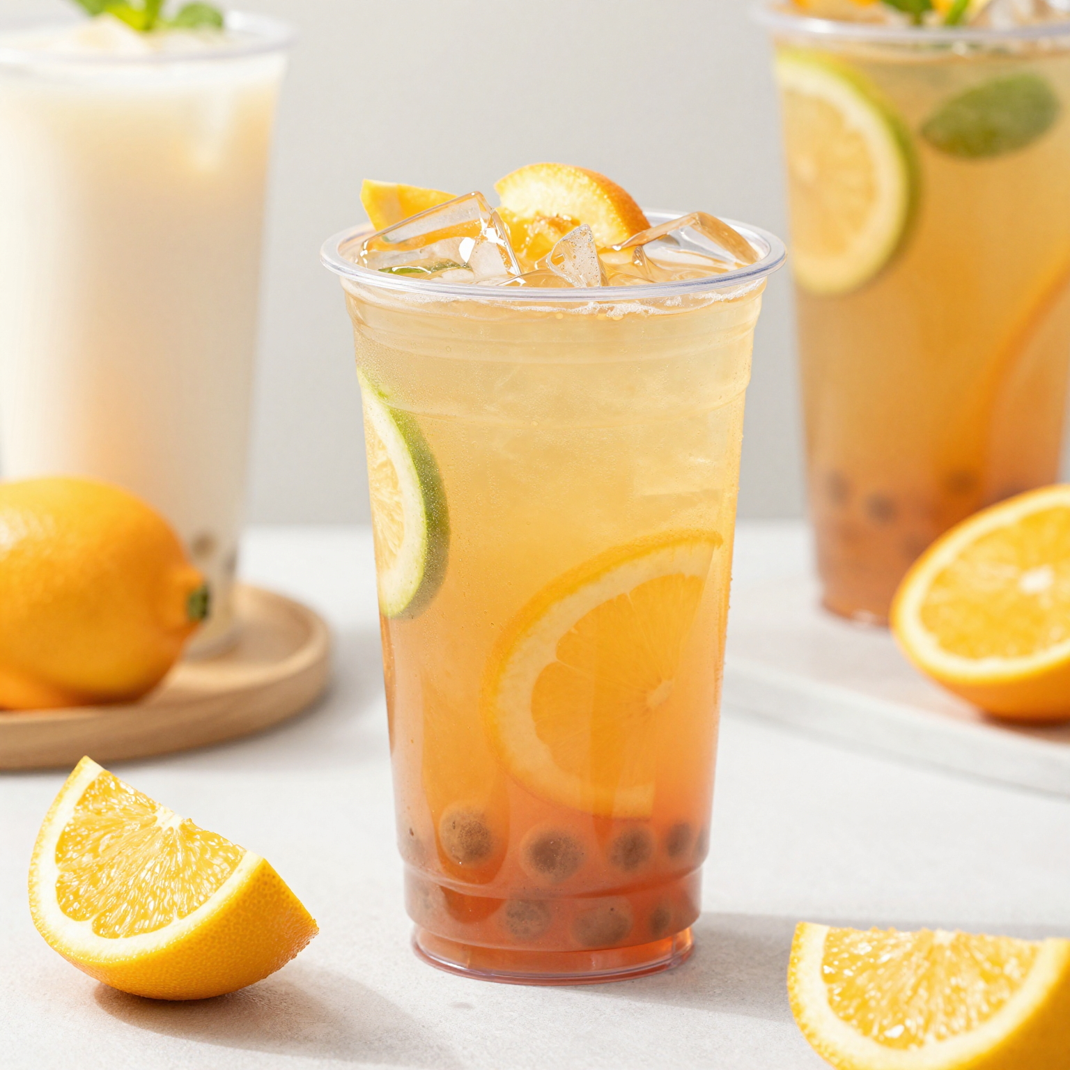 16 oz Dart Clear Plastic PET Cup