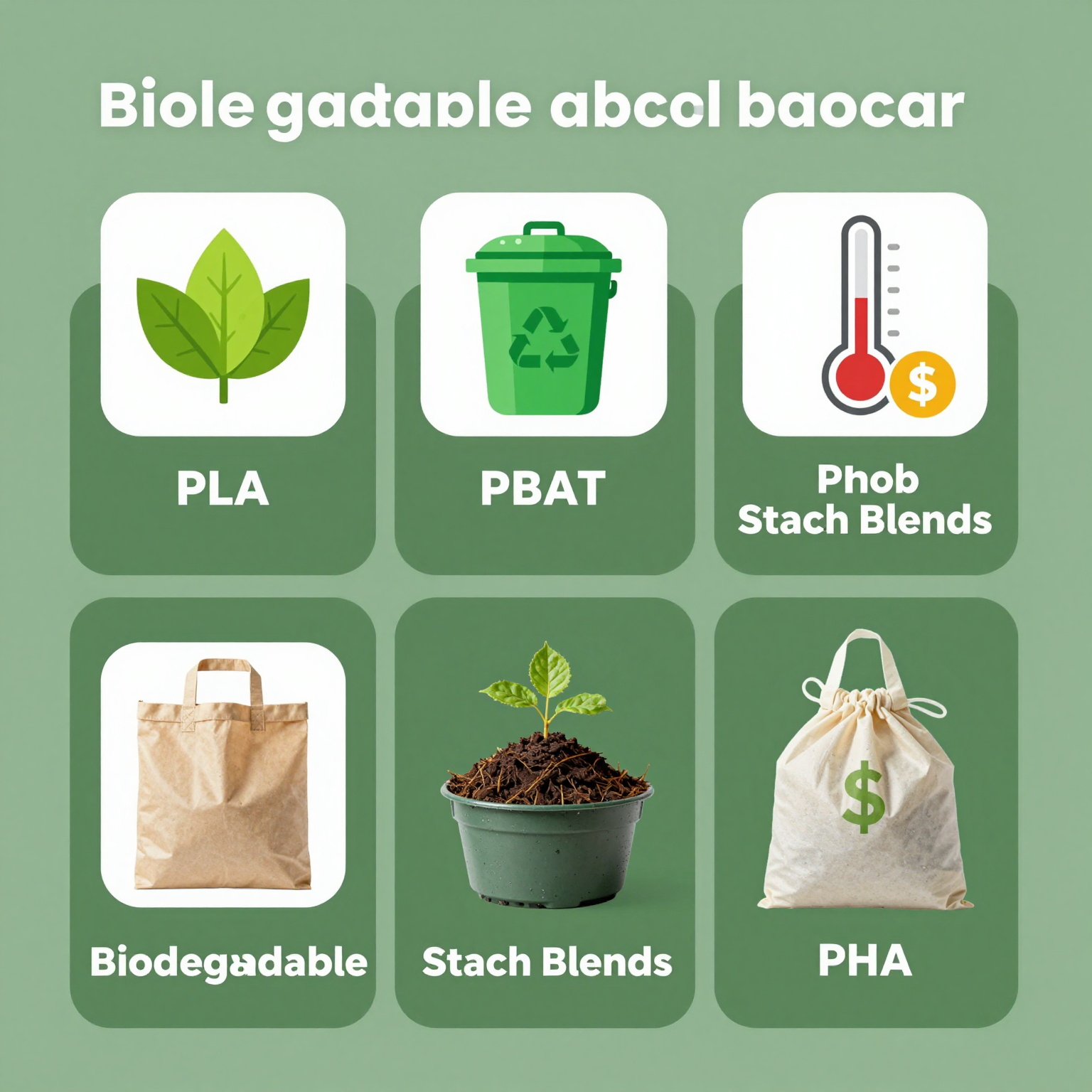 Biodegradable Bag Material Comparison Chart