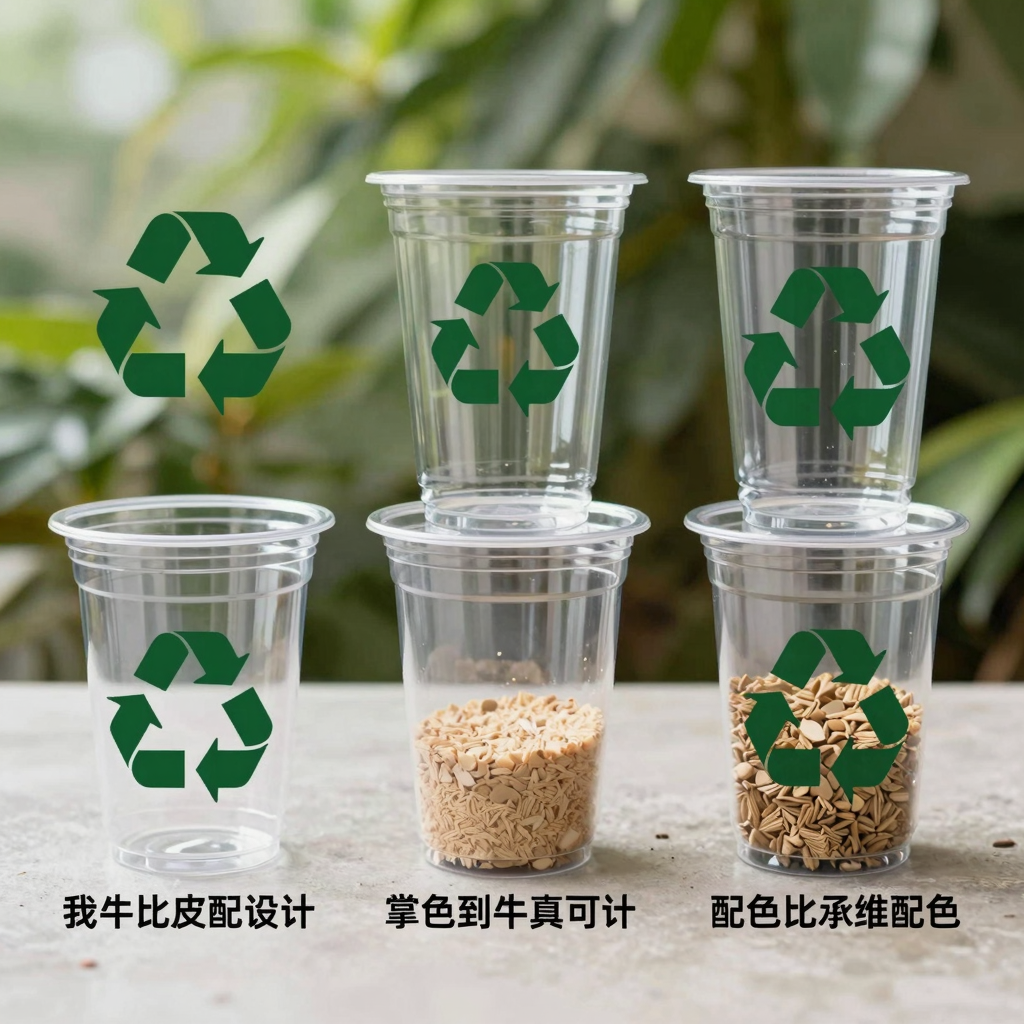 Eco-Friendly Clear Plastic Cups