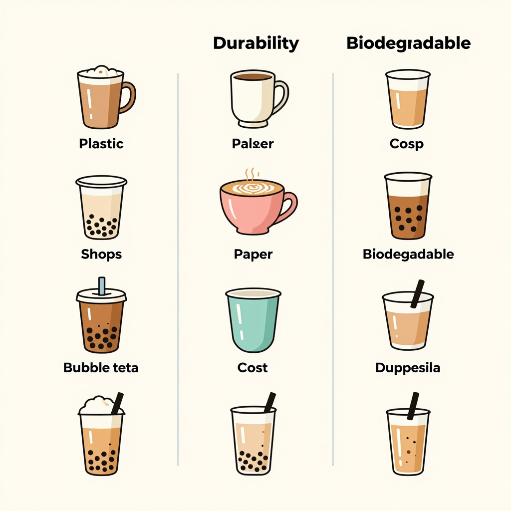Infographic Comparing Cup Materials