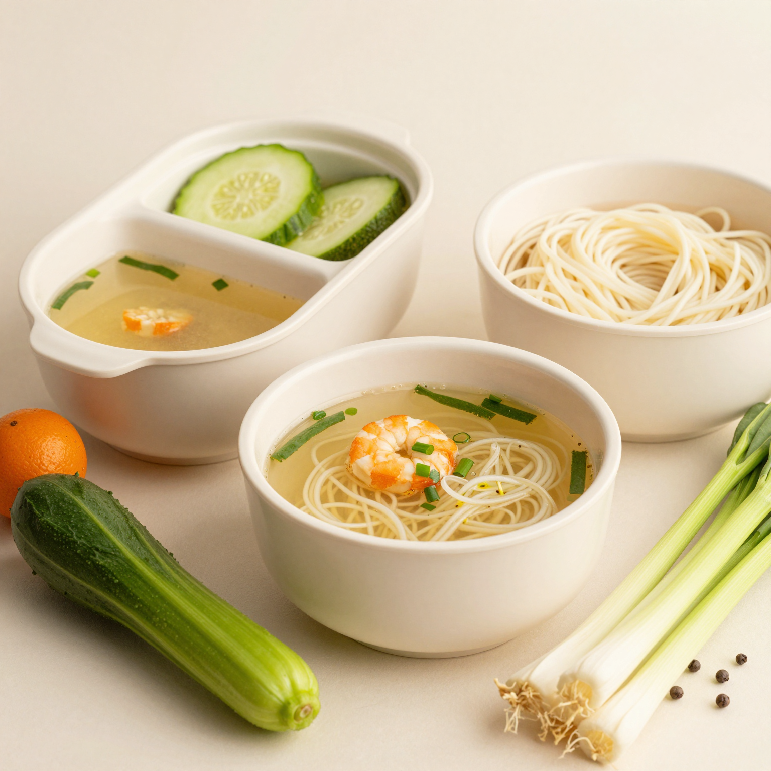 Cute Disposable Soup Bowls