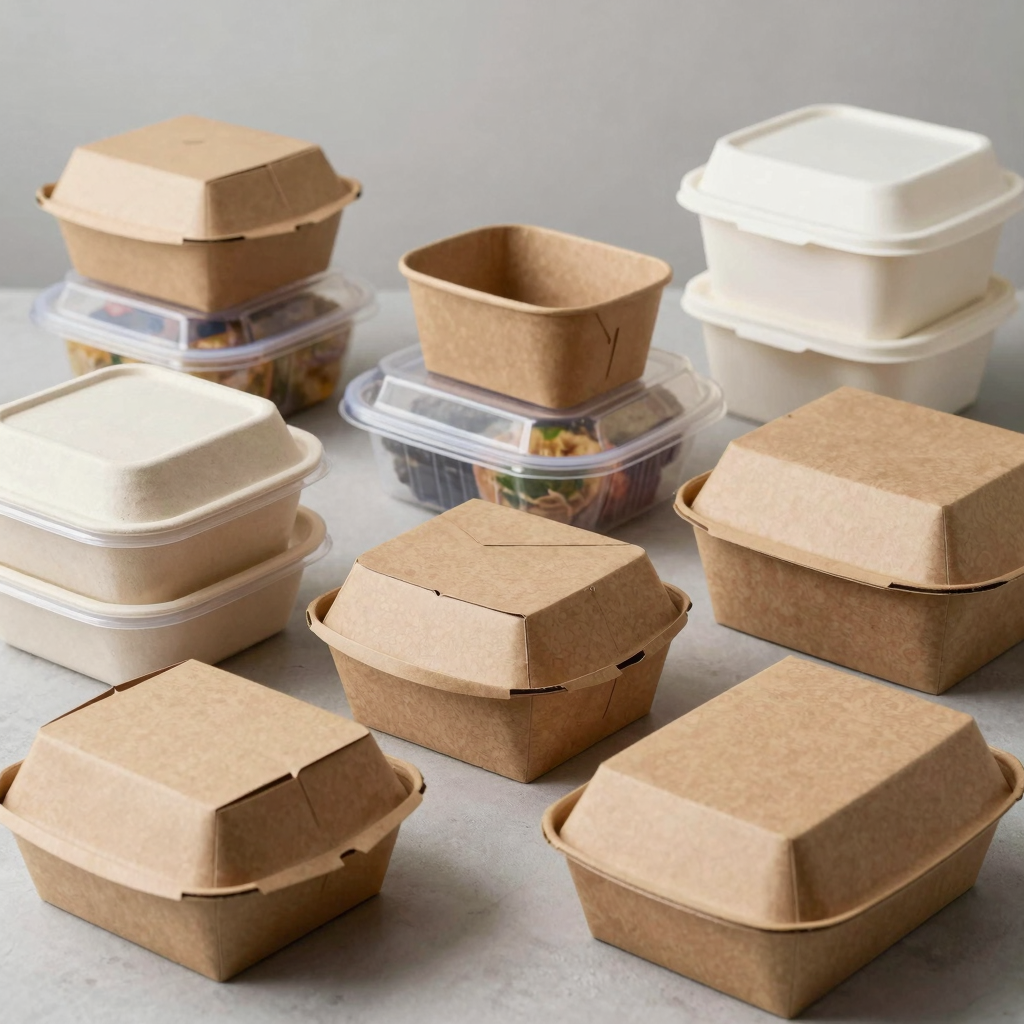 Various Disposable Food Boxes