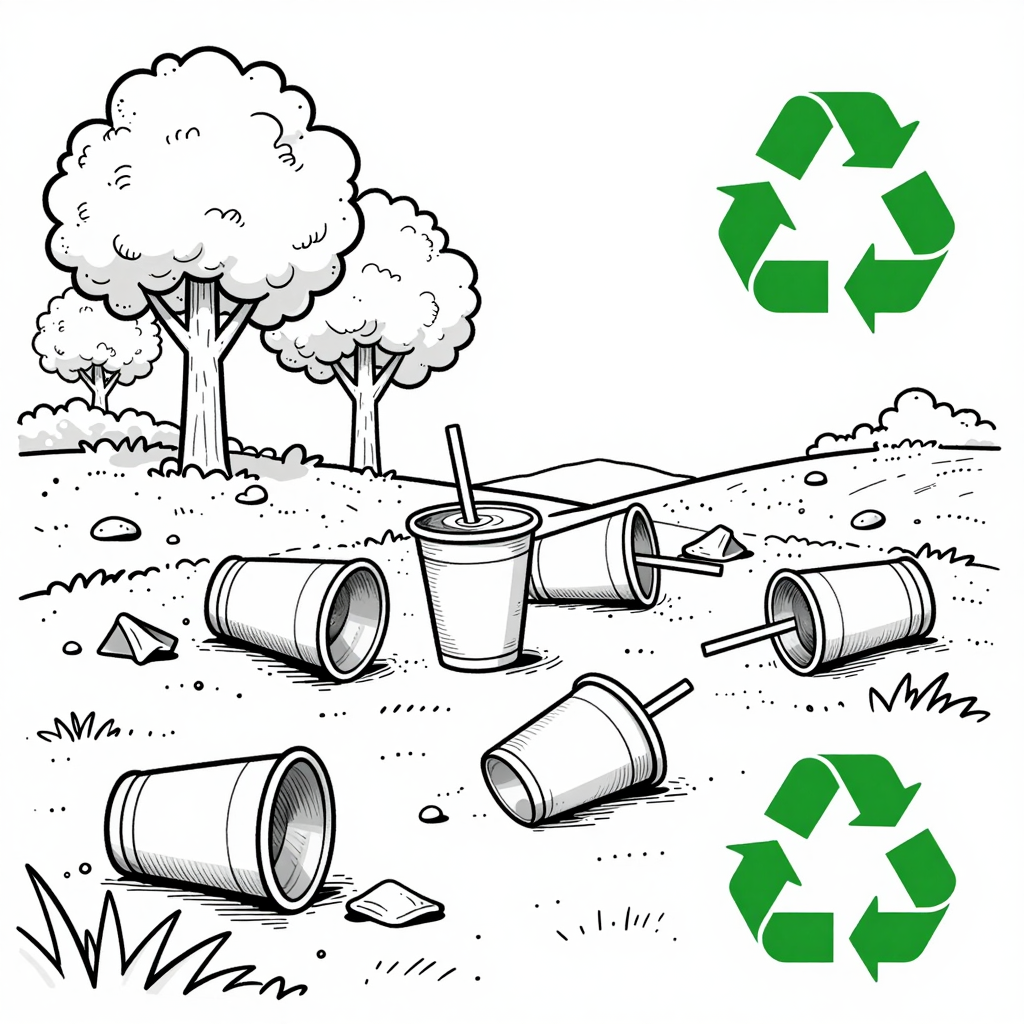 Environmental Impact of Plastic Cups