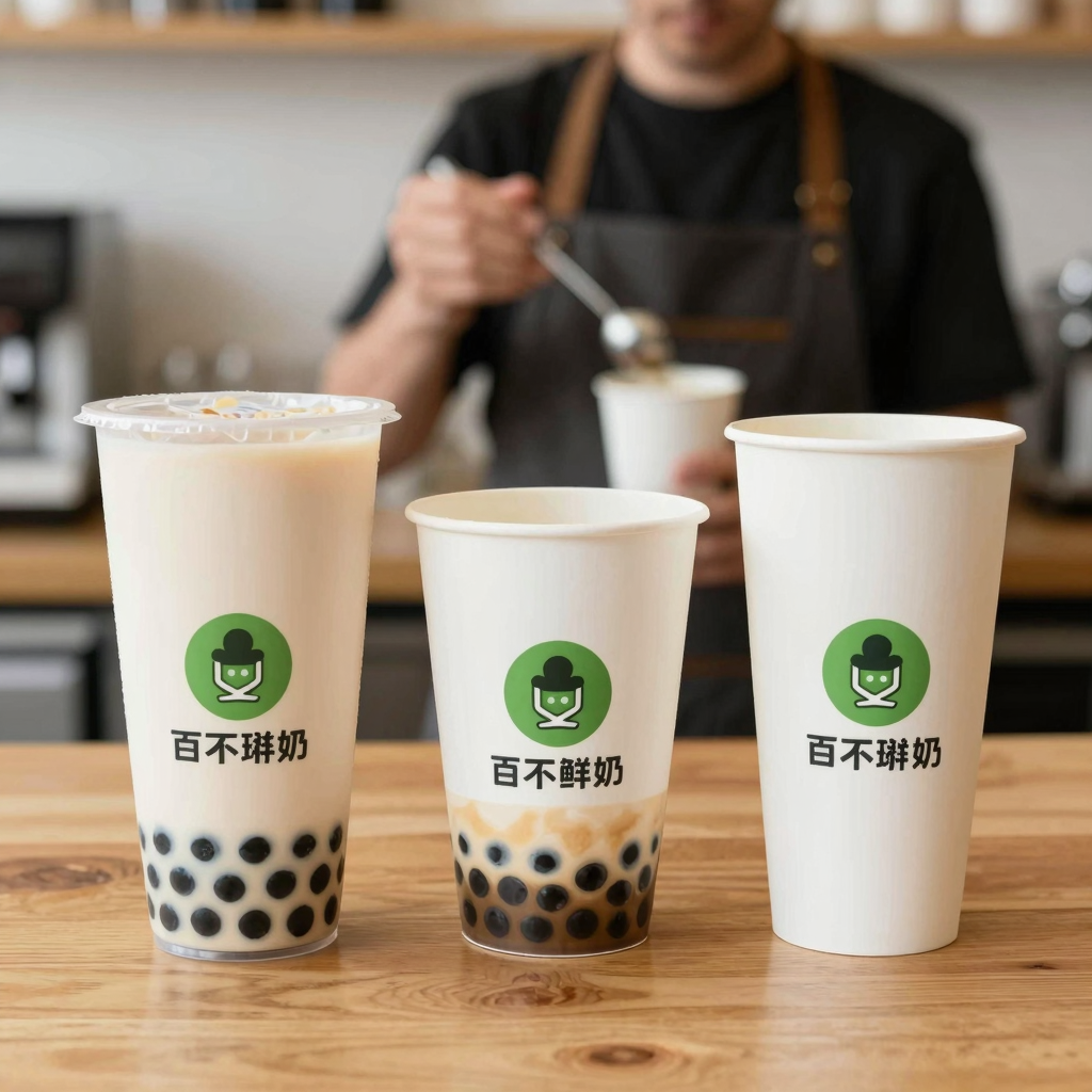 Visual Representation of Disposable Paper Cups