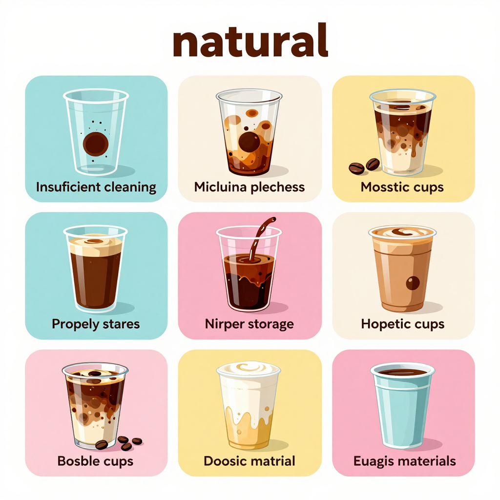 Causes of Coffee Stains on Plastic Cups