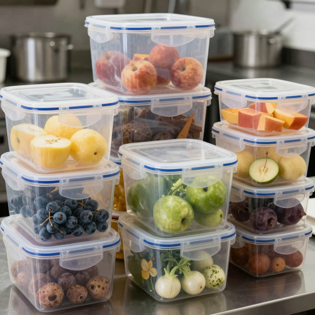 Large Plastic Food Storage Containers