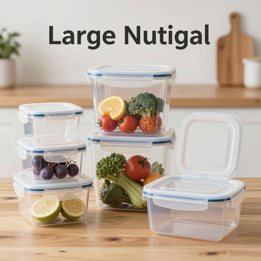 Benefits of Large Plastic Food Storage Containers