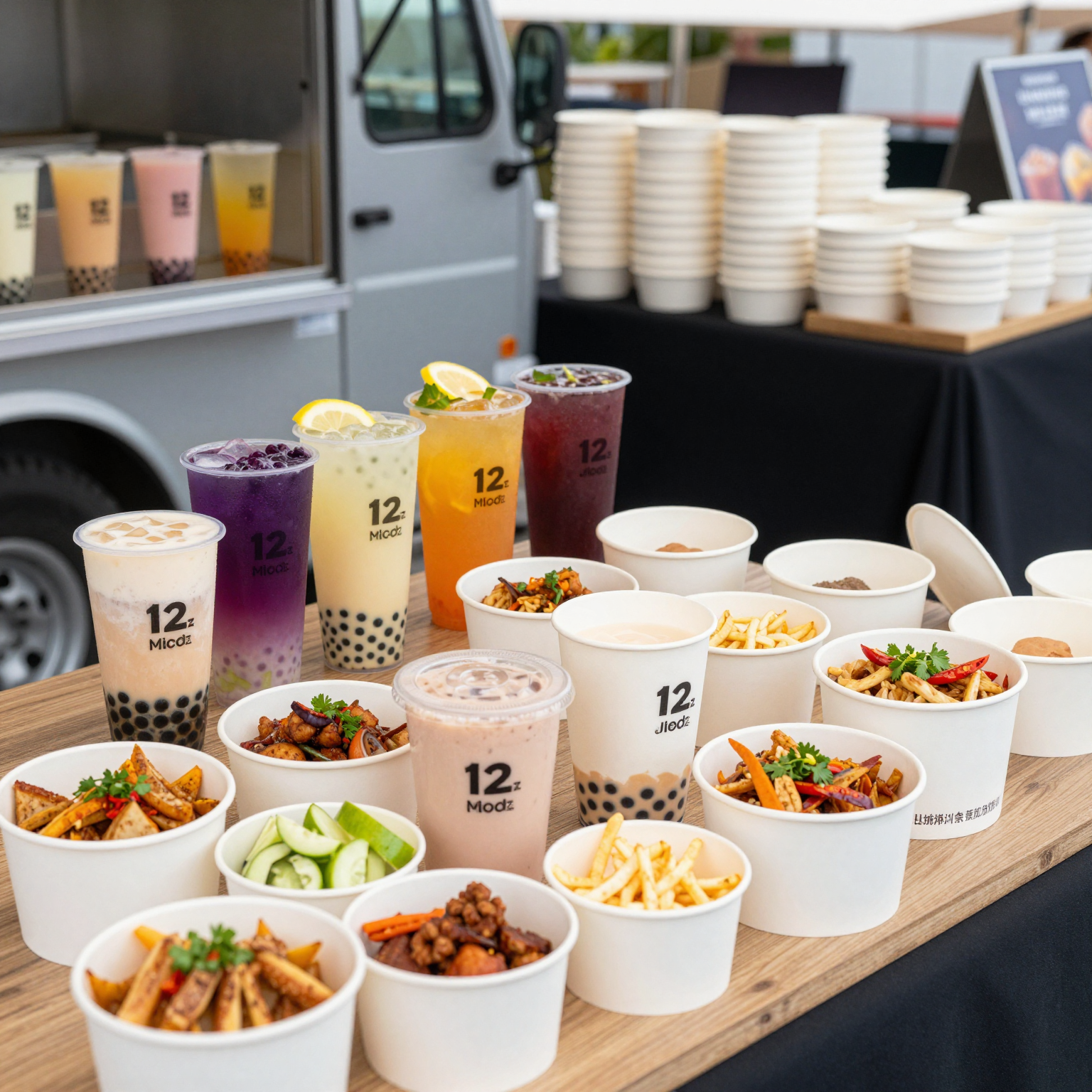 Food Truck and Catering Setting