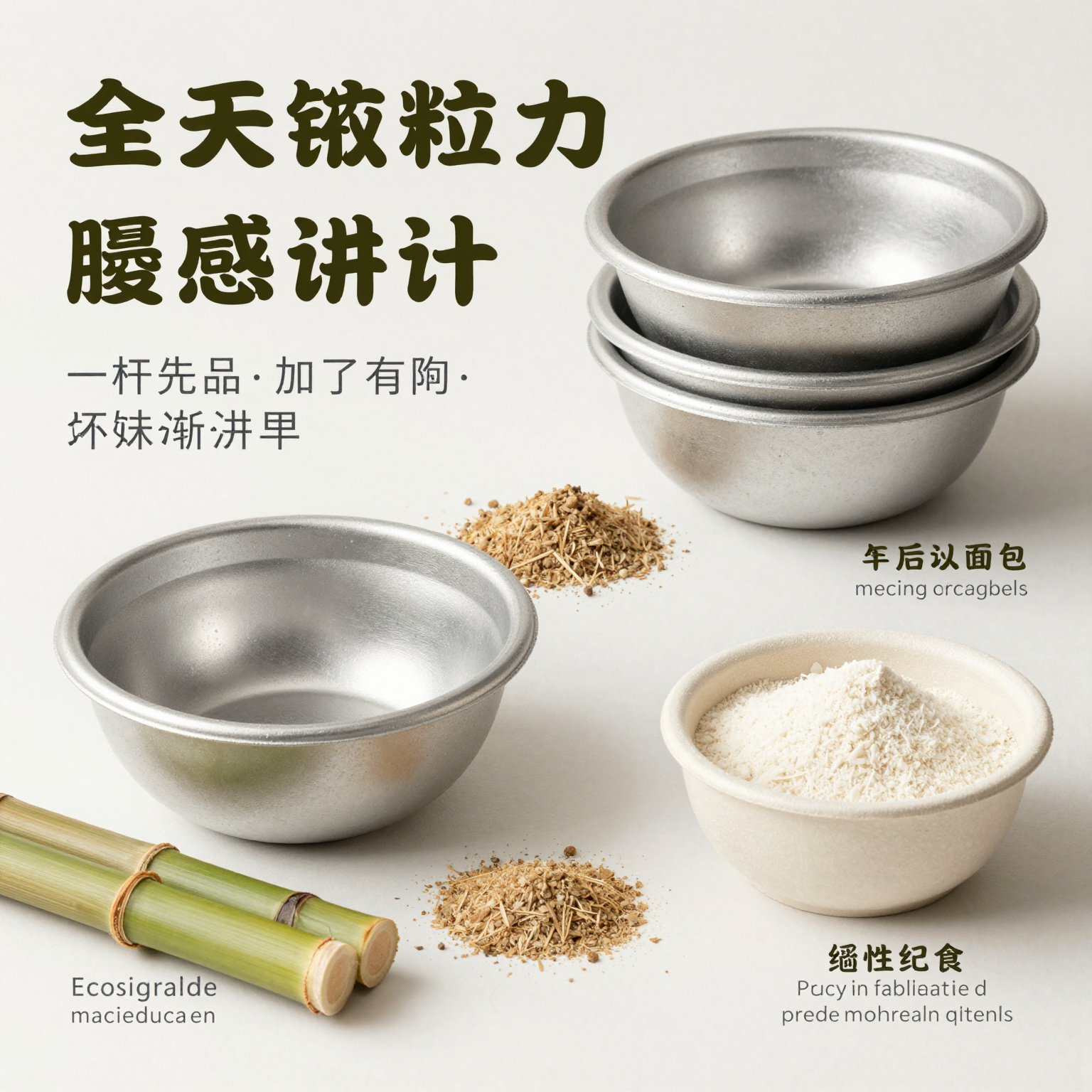 Eco-Friendly Disposable Bowls