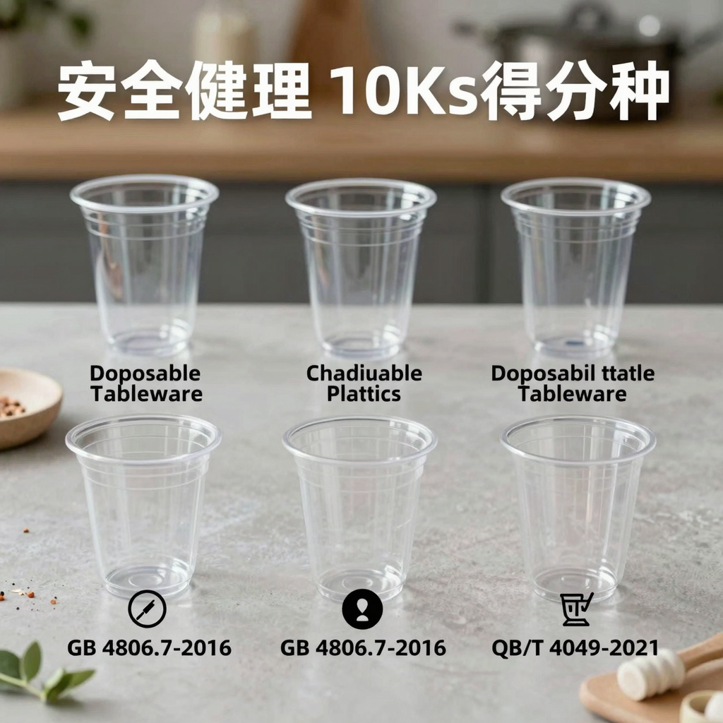 Infographic on Safety Standards for Disposable Plastic Cups