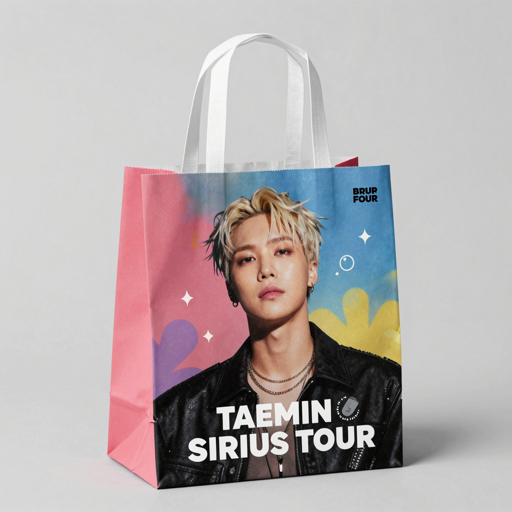 Taemin Sirius Tour Takeout Bag