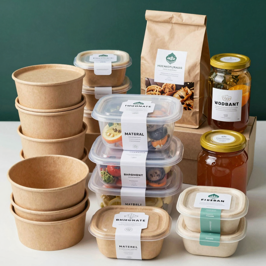 Variety of Food Packaging Containers