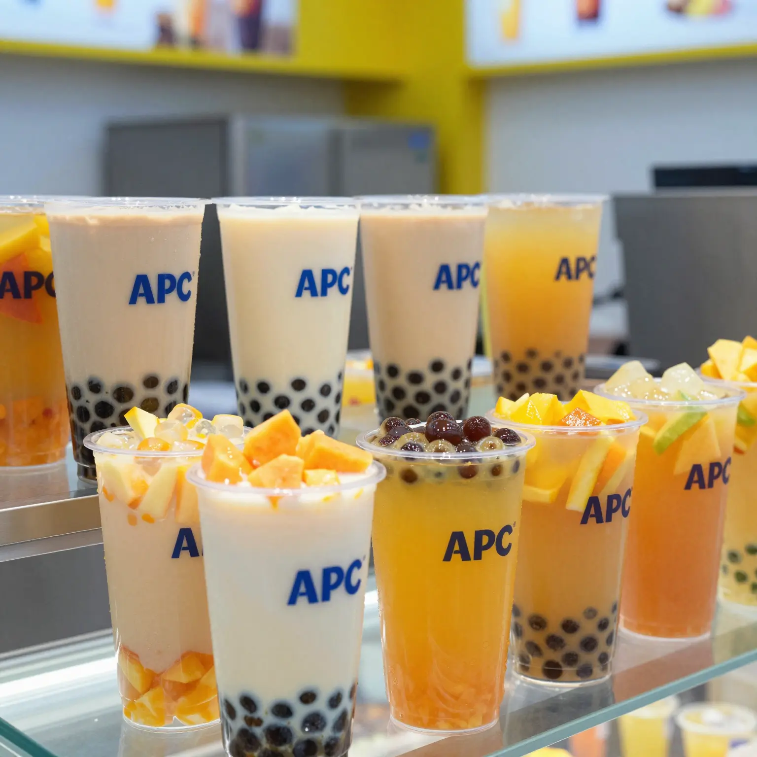 APC 32 Clear Plastic PET Cups