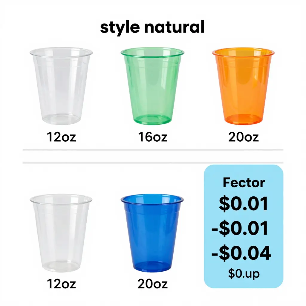 Comparison of Cheap Plastic Disposable Cups