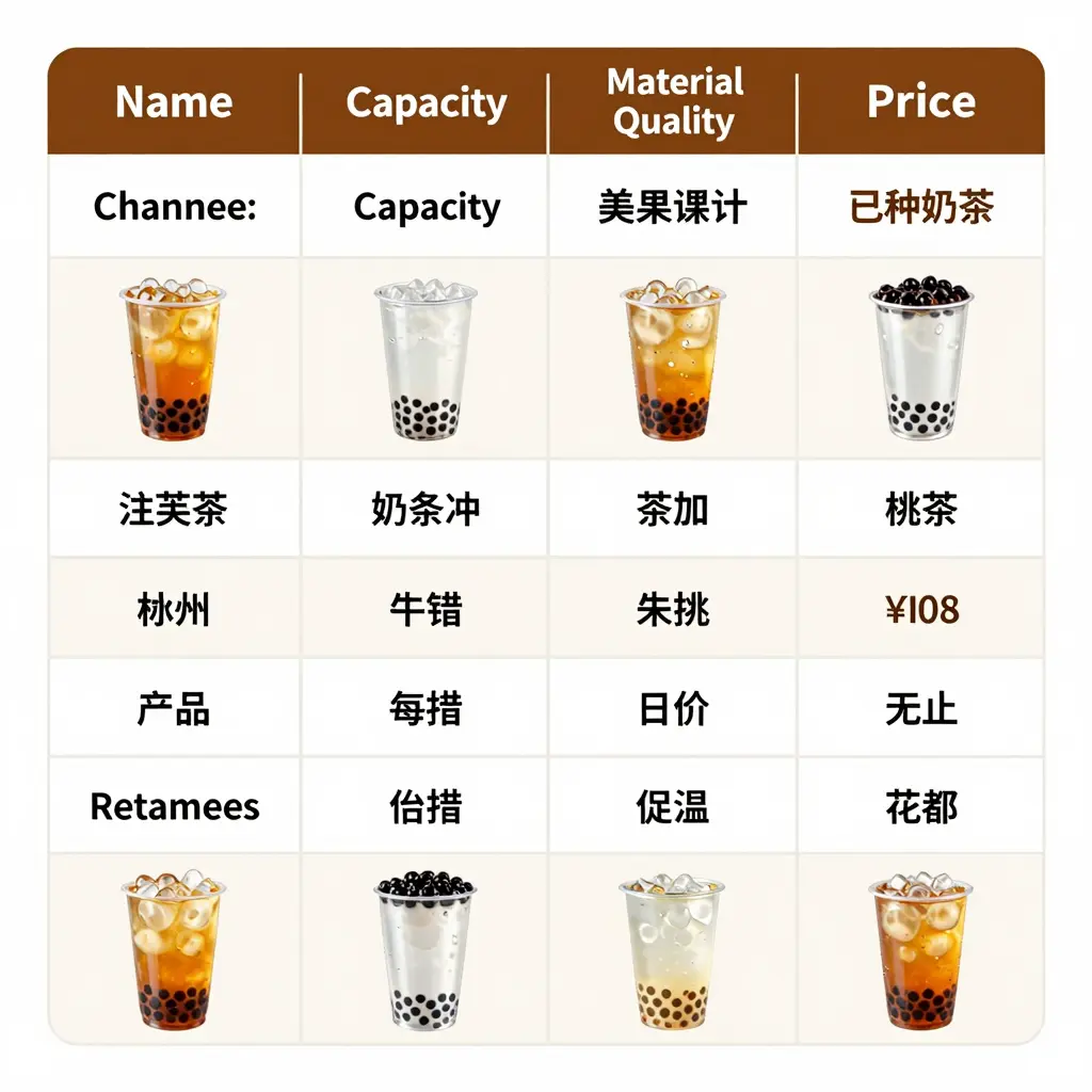 Comparison of Clear Crystal Plastic Cups Overview