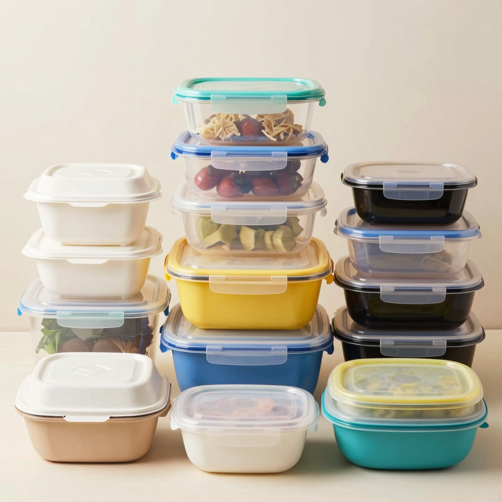 Various Food Container Types