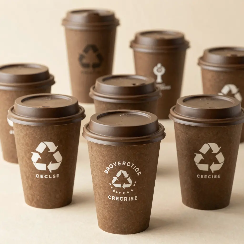 Custom Printed Plastic Coffee Cups