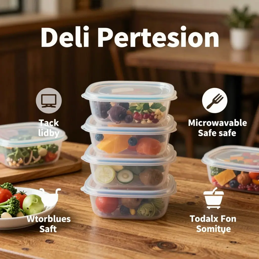 Deli Plastic Containers