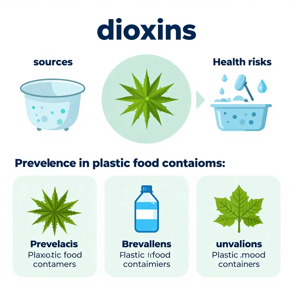 Dioxin in Plastic Food Containers - Infographic