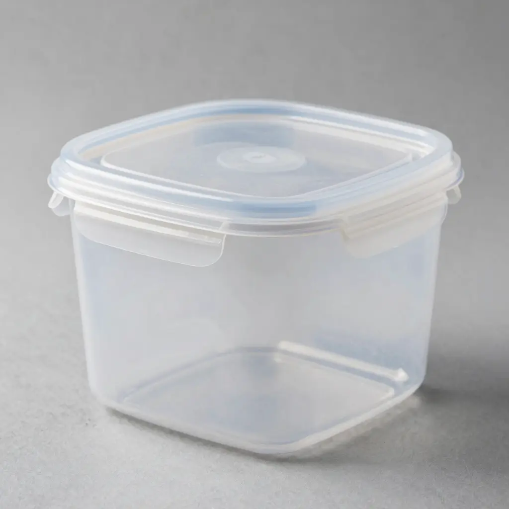 Food-grade plastic container suitable for brining