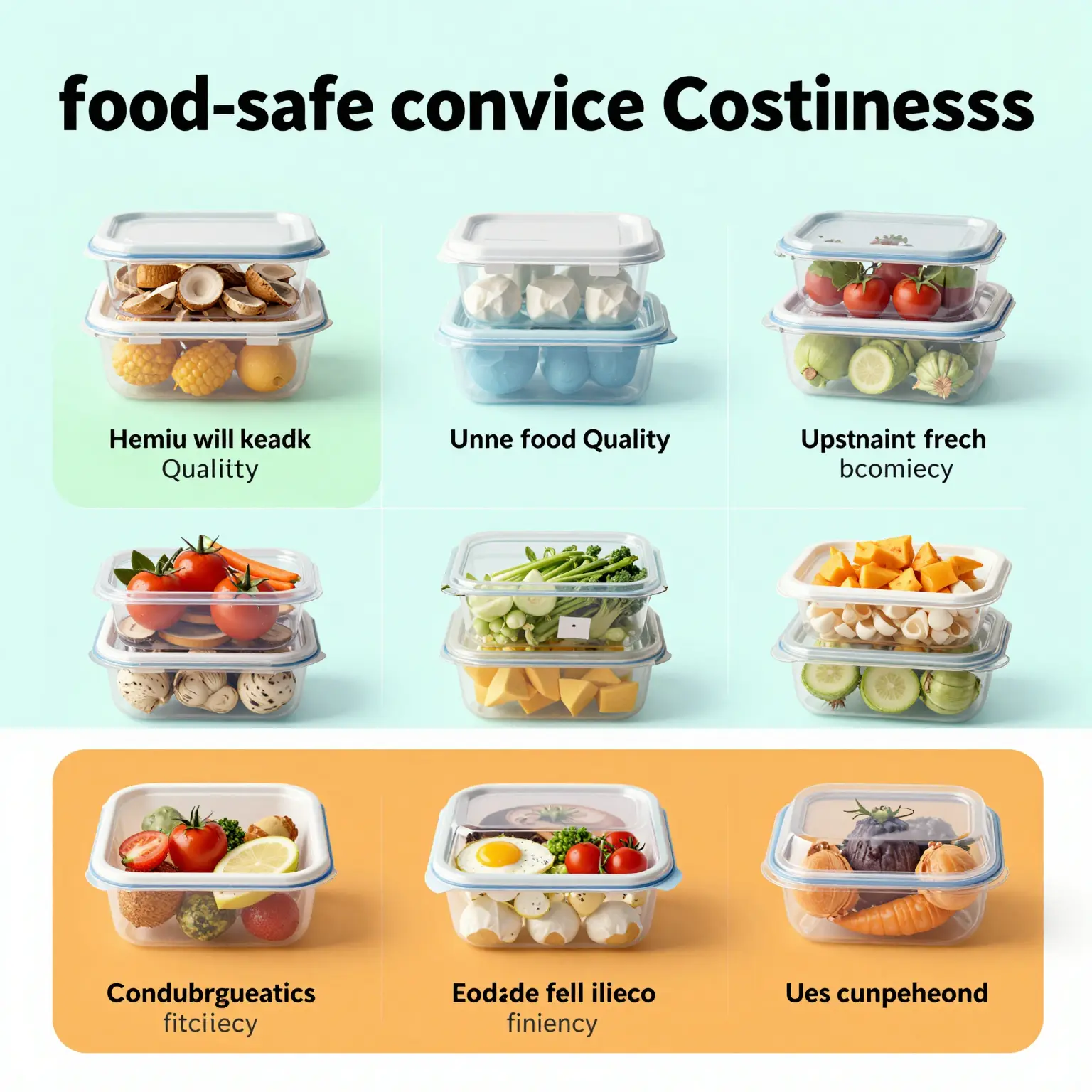 Benefits of Food-Safe Containers