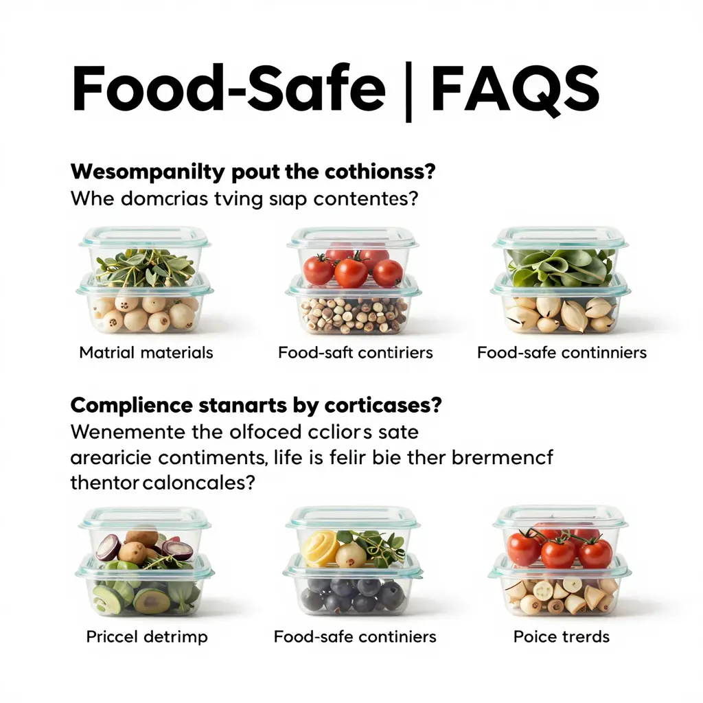 Frequently Asked Questions About Food-Safe Containers