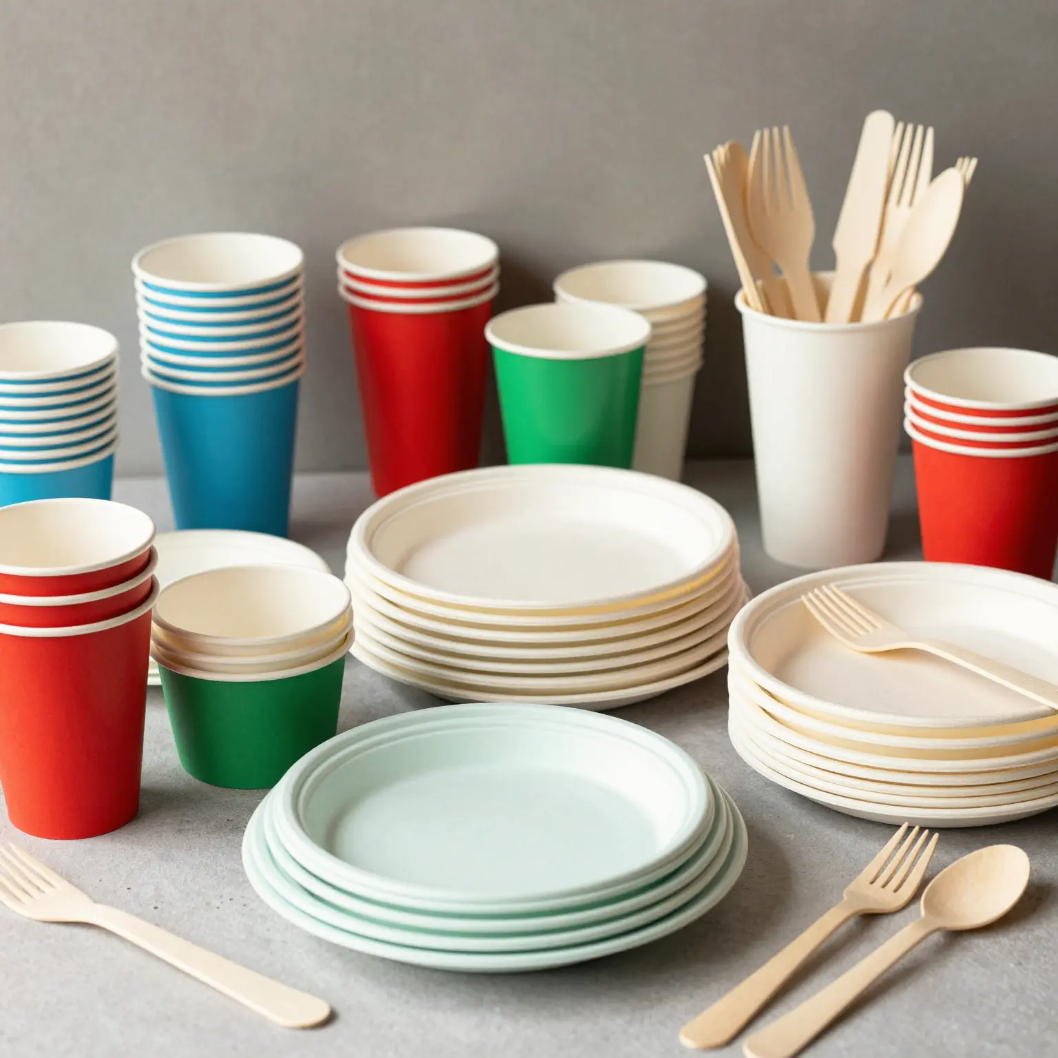 Eco-Friendly Disposable Tableware
