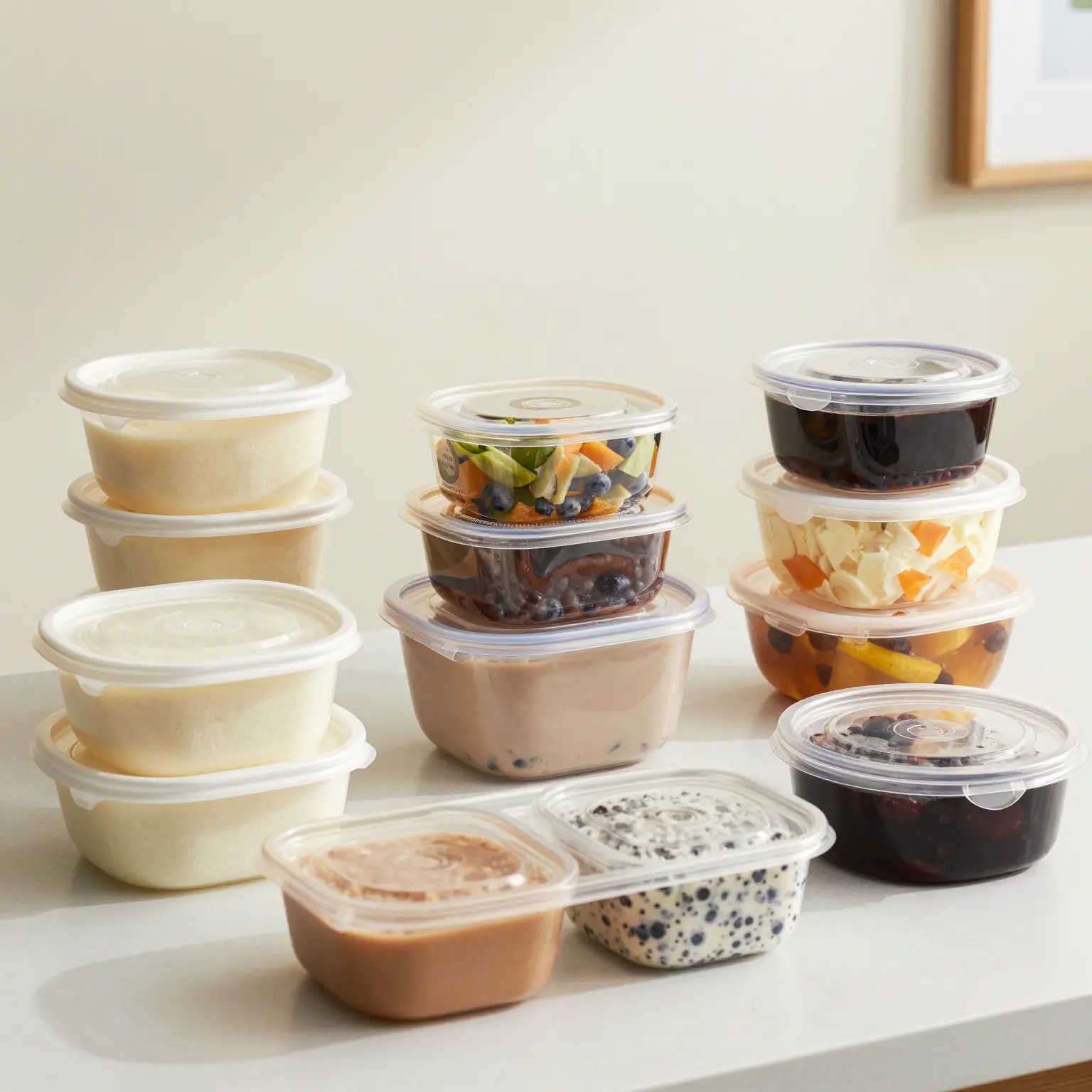Plastic Food Packaging Containers