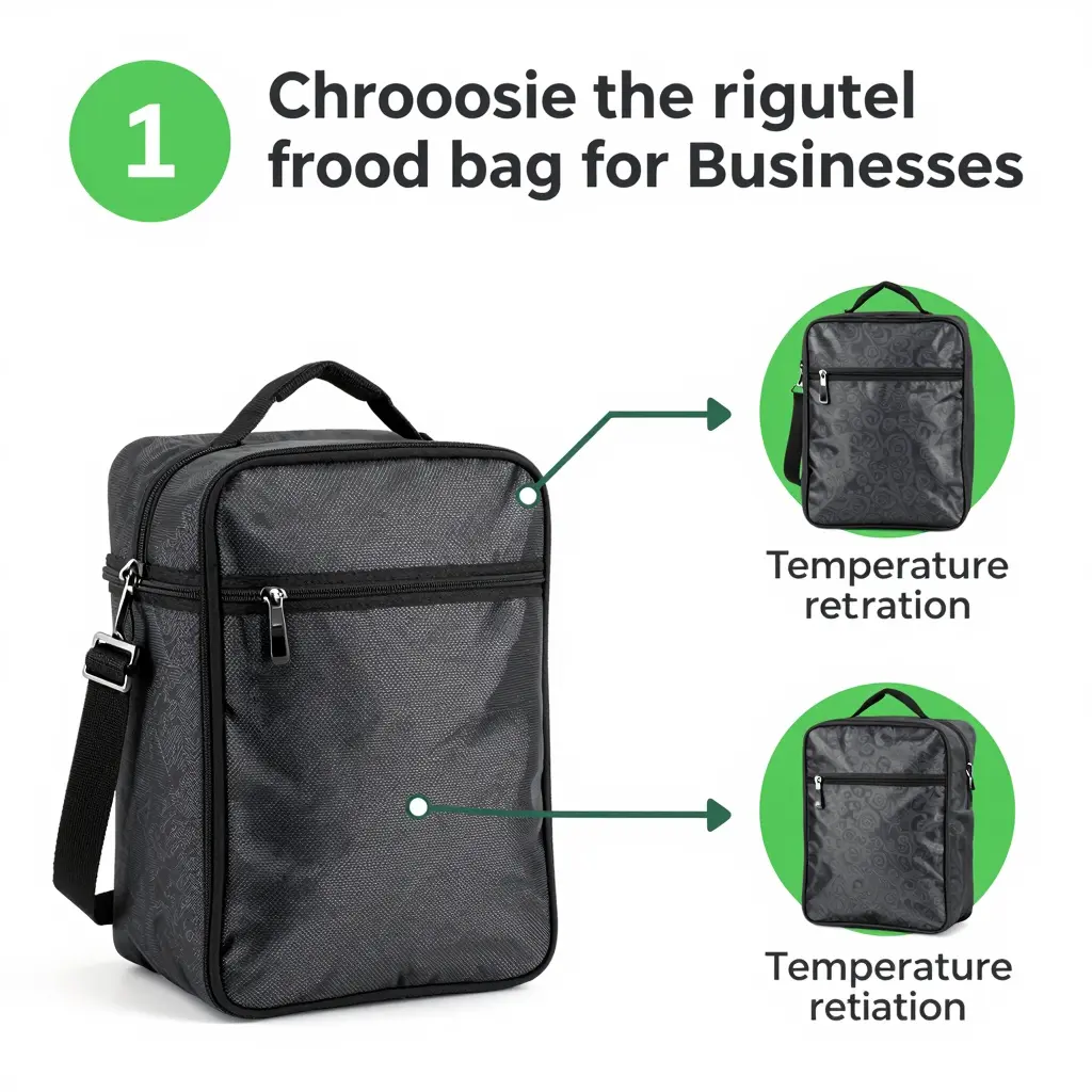 Choosing the Right Insulated Food Bags Infographic
