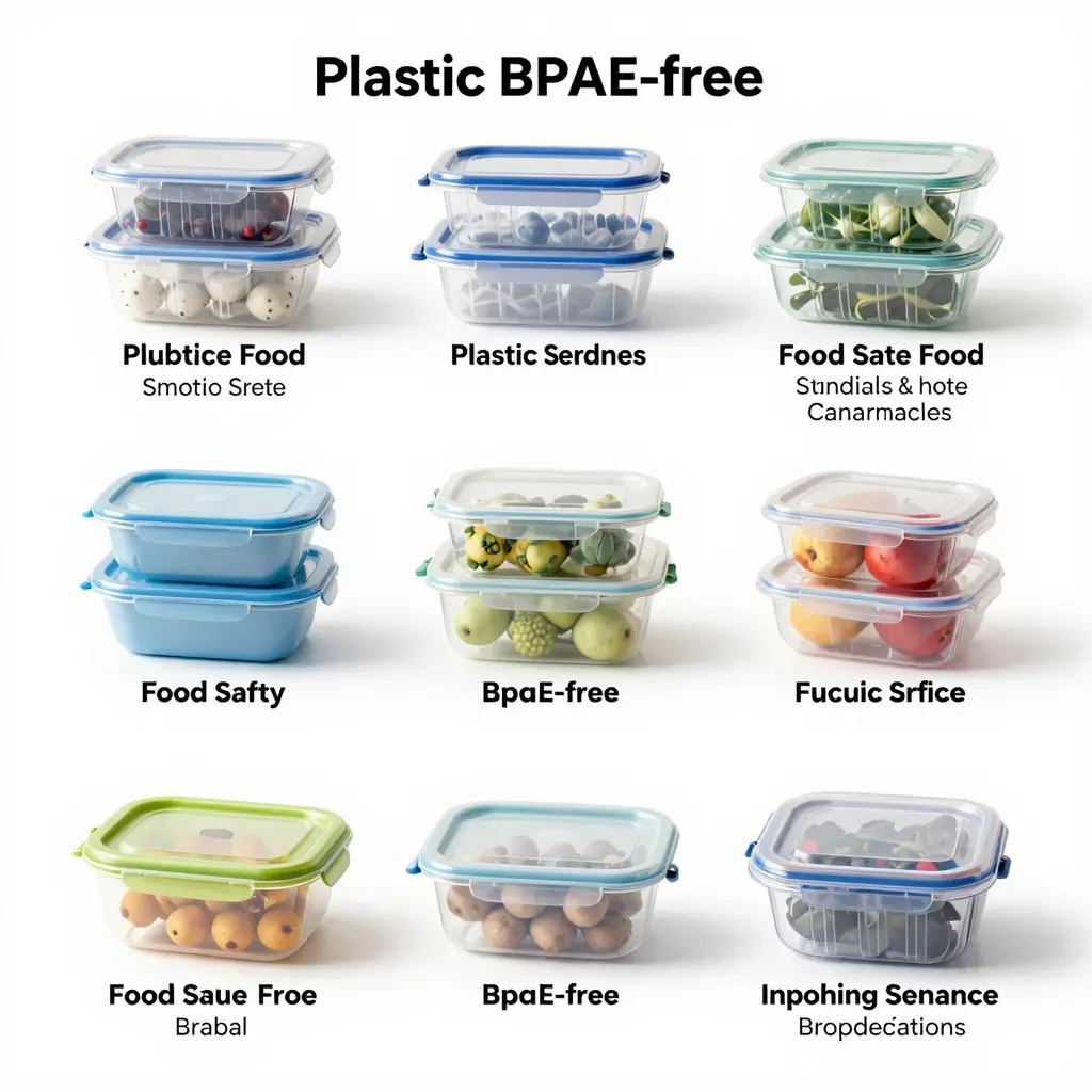 Plastic Food Containers with Safety Standards