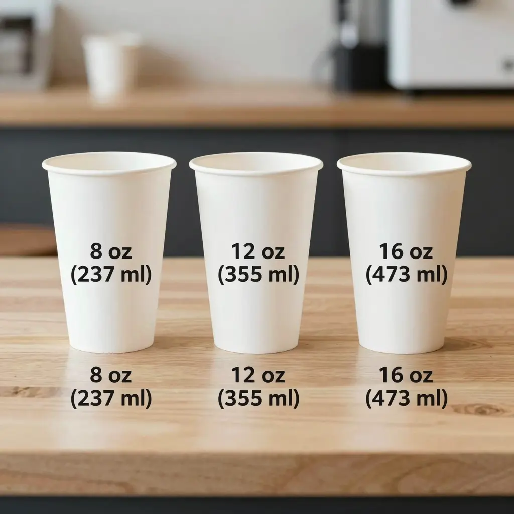 Cup Size Comparison
