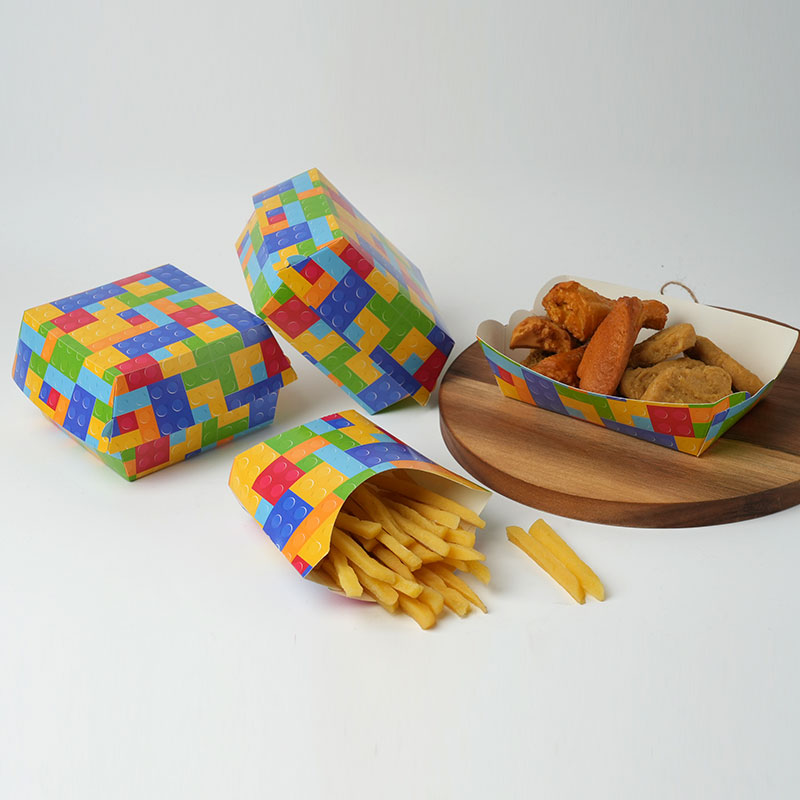 Custom Takeaway Packaging Supplies Disposable Tableware For Theme Party - Image 6