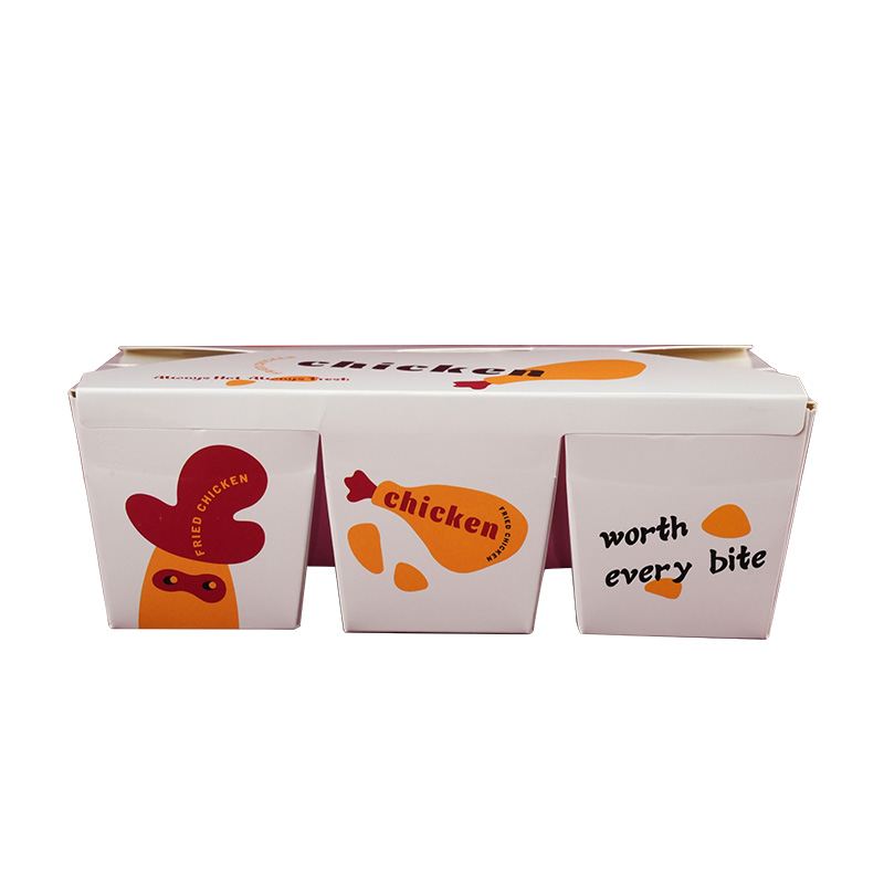 Eco-Friendly Disposable 3-Compartment Food-Grade Packaging Box for Fast Food High-Quality Takeout Boxes for Fried Chicken French Fries Packaging - Image 7