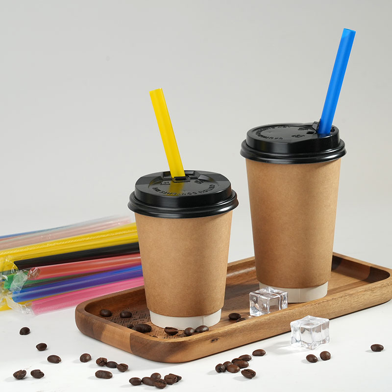 100Pcs Individually Packaged Straw Color Drinking Straws Bubble Tea Straw BIg Milkshake Straws Party Wedding Bar Home Accessories - Image 4