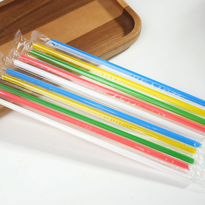 100Pcs Individually Packaged Straw Color Drinking Straws Bubble Tea Straw BIg Milkshake Straws Party Wedding Bar Home Accessories - Image 8