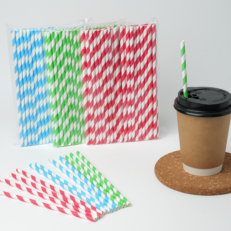 Disposable Paper Straw Bulk Drink items Cocktails Soda Shakes Drinkware Birthday Wedding Party Decor Drink Disposable Straw