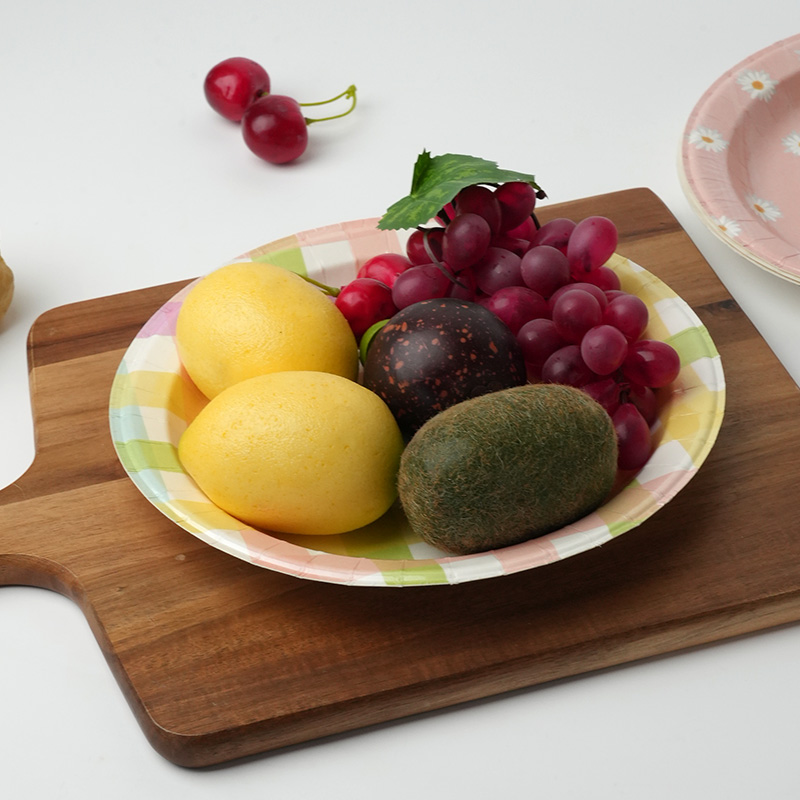 Party Paper Plates Disposable Paper Plate Trays Birthday Wedding Party Tableware Baby Shower Disposable Tableware - Image 5