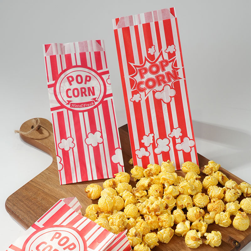 Greaseproof Paper Food Bags for Baking Sandwich Burger Fries Fried Food Wrapping