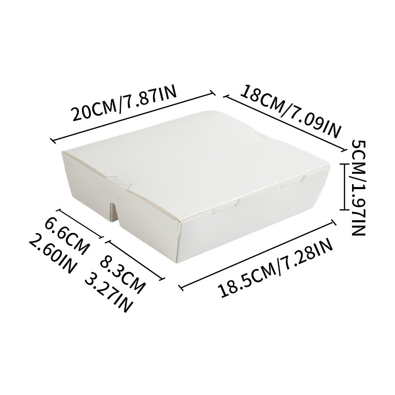 Uchampak Wholesale Paper Food Boxes with Compartments – Disposable Takeout Packaging - Image 10