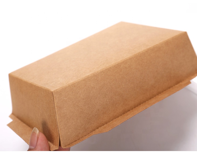 Uchampak - Custom Fast Delivery Takeaway Recycled Cardboard Containers Disposable Food Paper Packaging Box - Image 6